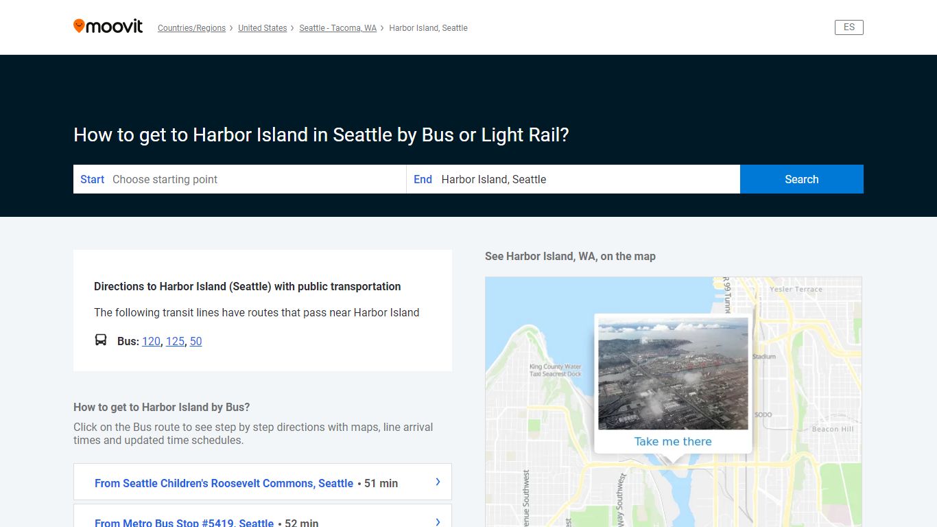 How to get to Harbor Island in Seattle by Bus or Light Rail? - Moovit